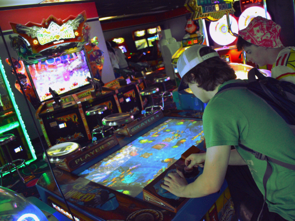 Austin ,Texas cooking classes exploring at night playing video games.