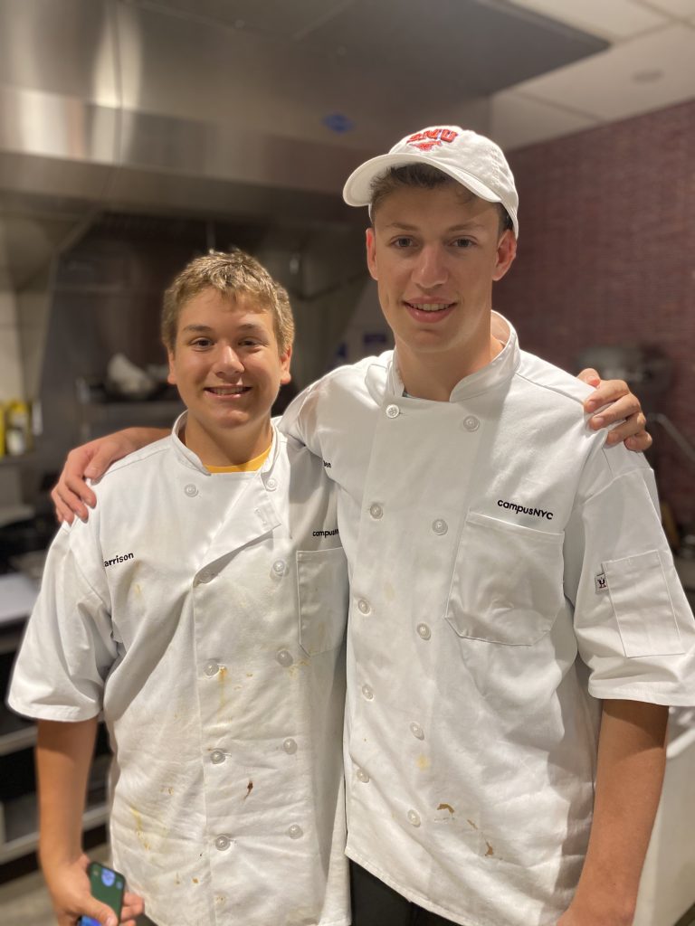 New friends at our cooking class!