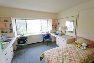 Summer cooking camp DC dormitory inside.